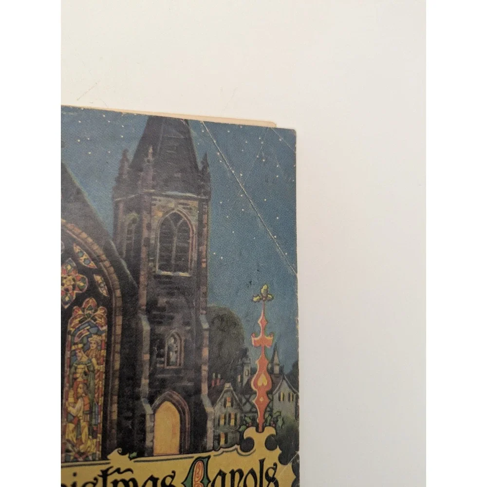 Vintage 1957 Christmas Carols Songbook John Hancock Mutual Life‎ Insurance Co